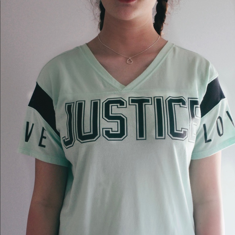 Justice Athletic Short Sleeve Tee